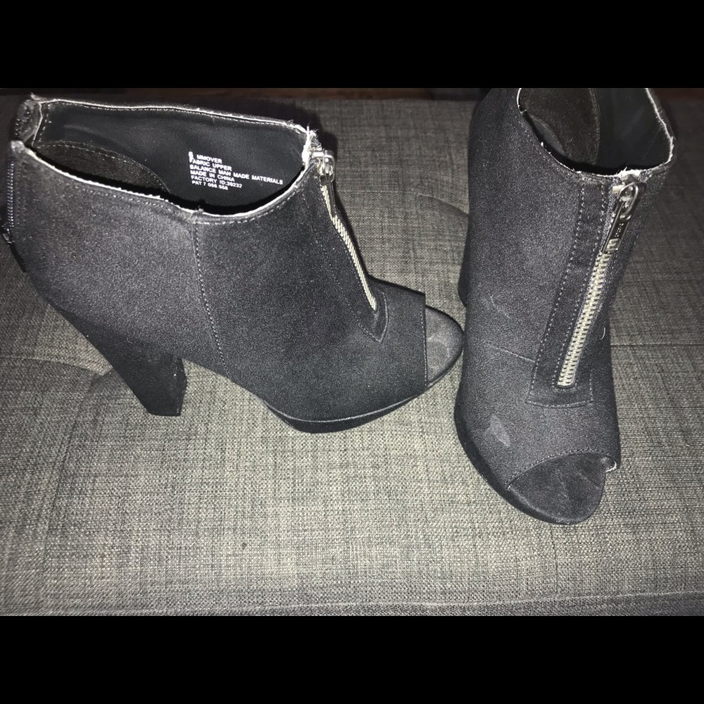 Black Heel Booties
